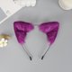 thumbnail image 1 of Diadema con orejas de gato y zorro de simulación hecha a mano, diadema con orejas de bestia de peluche, accesorios para vestido de cosplay, accesorios para tocado, 1 of 6
