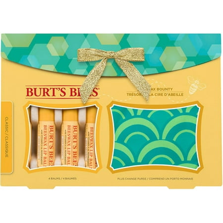 Burt's Bees Beeswax Bounty Classic Mix Lip Balm, 0.15 oz, 4 count