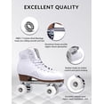 thumbnail image 3 of Patines Papaison Deluxe de piel de microfibra de 2 capas, 3 of 9
