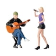thumbnail image 1 of Figuras a escala 1/64 Bewildely Niño Corriendo Pintado a Mano Decoración DIY Diorama, 1 of 1