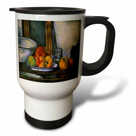 

3dRose Paul Cezanne Painting Still Life With Open Drawer Travel Mug 14oz Stainless Steel