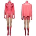 thumbnail image 1 of Disfraz de Cosplay de Invincible Eve Omni Man Nolan Mark, mono, trajes con capa, traje de fiesta de Carnaval para Halloween, hombre y mujer, 1 of 5