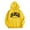Yellow, variant on Los Angeles Hoodie Sweatshirts for Women Fall Winter Long Sleeve Hooded Sweatshirt with Pockets Pullover Tops