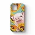 thumbnail image 5 of Tobelint Case for iPhone 14 Plus,Sunflower Pig Pattern Case with Side Print,Slim Bumper Cover, 5 of 5