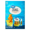 thumbnail image 2 of (3 pack) Great Value Baked Cheddar Cheese Penguin Crackers, 1 oz, 10 Count, 2 of 8