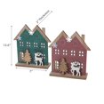 thumbnail image 2 of Grande Maison En Feutre Sur Support En Bois - Lot De 2, 2 of 3