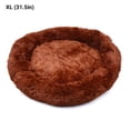 thumbnail image 1 of Labymos Lit Rond Confortable en Peluche pour Chiens Chats Base Imperméable Antidérapante en Fourrure Douce, 1 of 8
