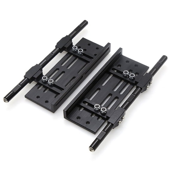 Adjustable Alloy Rock Slider Side Pedal for Axial SCX10 90046 TRX4 1:10 RC Car