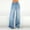 Dark Blue, variant on Babysbule Women's Pants Women's Mid Ripped Denim Frayed Hem Casual Jeans Denim Trousers