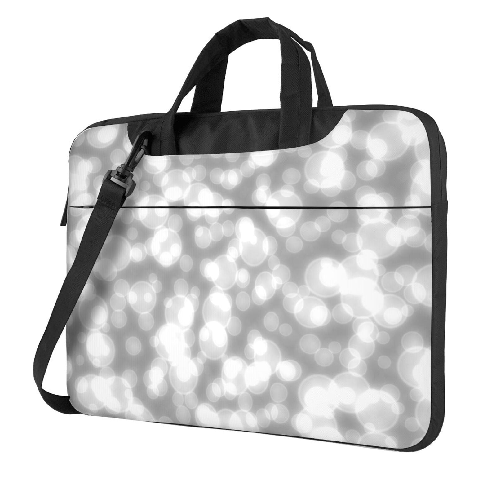 White Halo Laptop Bag, 13 inch Laptop or Tablet, Business Casual Laptop