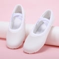thumbnail image 5 of OGLCCG Ballet Shoes for Girls Soft Canvas/Leather Dance Slippers Ballerina Shoes for Girls, High Performance,Size 2-10, 5 of 8