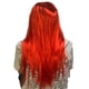 thumbnail image 3 of Máscara de calavera de demonio con pelo rojo y espeluznante cara cosida, 3 of 3