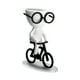 thumbnail image 1 of Wmhnj Maceta de cermica para suculentas con orificio de drenaje - Diseño de bicicleta - Ideal para hierbas, cactus y decoracin del hogar u oficina, 1 of 8
