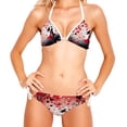 thumbnail image 2 of Valentine's Day Love Detachable Sponge Adjustable Strap Bikini Set - Two-Pack for Beach and Pool Swimwear, 2 of 6