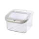 thumbnail image 1 of Recipiente para alimentos secos, dispensador de arroz, tapa sellada multiusos, contenedor de almacenamiento de arroz, contenedor de almacenamiento de Blanco Pequeño Gloria Contenedor de almacenamiento de arroz, 1 of 9