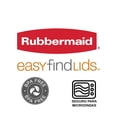 thumbnail image 4 of Hermético Rubbermaid Plástico Transparente y Tapa Roja 1.6 L, 4 of 4