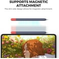 thumbnail image 4 of HZSY Electronics Duotone Apple Pencil (USB-C) Case 2023 Silicone Ultra Thin Proteative Cover Skin Apple Pencil Sleeve Anti-Slip Grip Compatible with Apple Pencil USB C (Midnight Blue+Red), 4 of 4