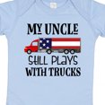 thumbnail image 4 of Inktastic My Uncle Still Plays with Trucks Boys or Girls Baby Bodysuit, 4 of 5