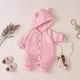thumbnail image 4 of 1 Uds. Conjuntos mameluco tejido para bebé, niño y niña, Sudadera con capucha, suéter, mono de oso, mono de una pieza, prendas de vestir exteriores, 4 of 8