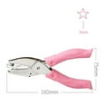 thumbnail image 2 of Handheld Small Single Hole Punch Comfortable Handle Compact Lightweight Handheld Hole Puncher for Home Office DIY, 2 of 5