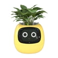 thumbnail image 2 of Flowerpots with Dish Ceramic, Smart Flowerpots with Artificial Intelligence Time Temperature Display and Numerous Expressive Animatio Ns Based on The Environment, Flower Pots, 2 of 9