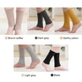 thumbnail image 4 of sweethay Calentadores de piernas para otoño e invierno, 1 par, calcetines de moda, tejido grueso, accesorio para mantener el calor, para actividades en Accesorios de disfraces Amarillo sweethay AP013653-03, 4 of 6