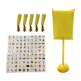thumbnail image 1 of Bolsas de frijoles Regalos de juego de juego Cornhole Juego para carnaval en interiores al aire libre amarillo, 1 of 8