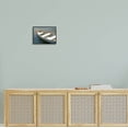 thumbnail image 2 of Stupell Industries Lone Canoe Boat Floating Deep Lake Painting Black Framed Art Print Wall Art, Design by Kim Allen, 2 of 7