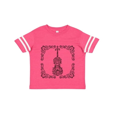 Inktastic Violin Music Instrument Musician Gift Girls Toddler T-Shirt