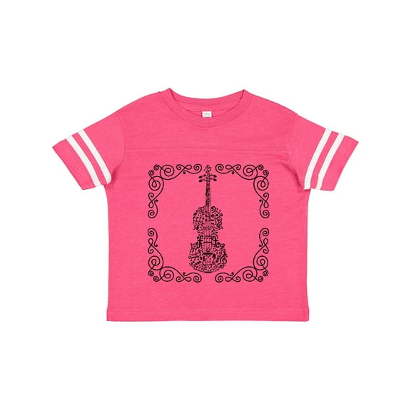 Inktastic Violin Music Instrument Musician Girls Toddler T-Shirt