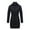Black, variant on Ofreoo Womens Jacket Solid Color Pocket Cultivate Oneself Long Sleeve Warm Coat The Hottest Gifts
