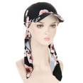 thumbnail image 2 of Gkeoshab Baseball Cap Square Silk Like Head Scarf - Women's Fashion Satin Scarf Bandana for Hair Wrapping at Night. polyester cotton Pink One Size Beach Hat Cowboy Hat Bucket Hat, 2 of 4