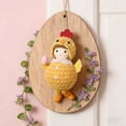 thumbnail image 5 of Anhility Mini Easter Chicks, Pink Baby Chicks Toy Plush Chicks Figurines Hanging Decorations for Easter Birthday Wedding Party Table Centerpieces DIY Garden, 5.51"x3.14", Pink, 5 of 6