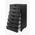 thumbnail image 2 of Bowery Hill 7 Drawer File Cabinet in Black, 2 of 2