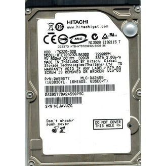 Hitachi HTS545050A7E380 P/N: 0J30435 MLC: DA5116 500GB - Walmart.com