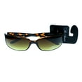 thumbnail image 3 of UV protection Rectangle-Sunglasses Tortoise-Shell & Yellow Colored #3948, 3 of 3