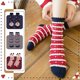 thumbnail image 3 of Paquete de 3 calcetines de invierno para mujer, calcetines cálidos de punto grueso, estilo vintage, informales, regalos, 3 opciones, 3 of 5