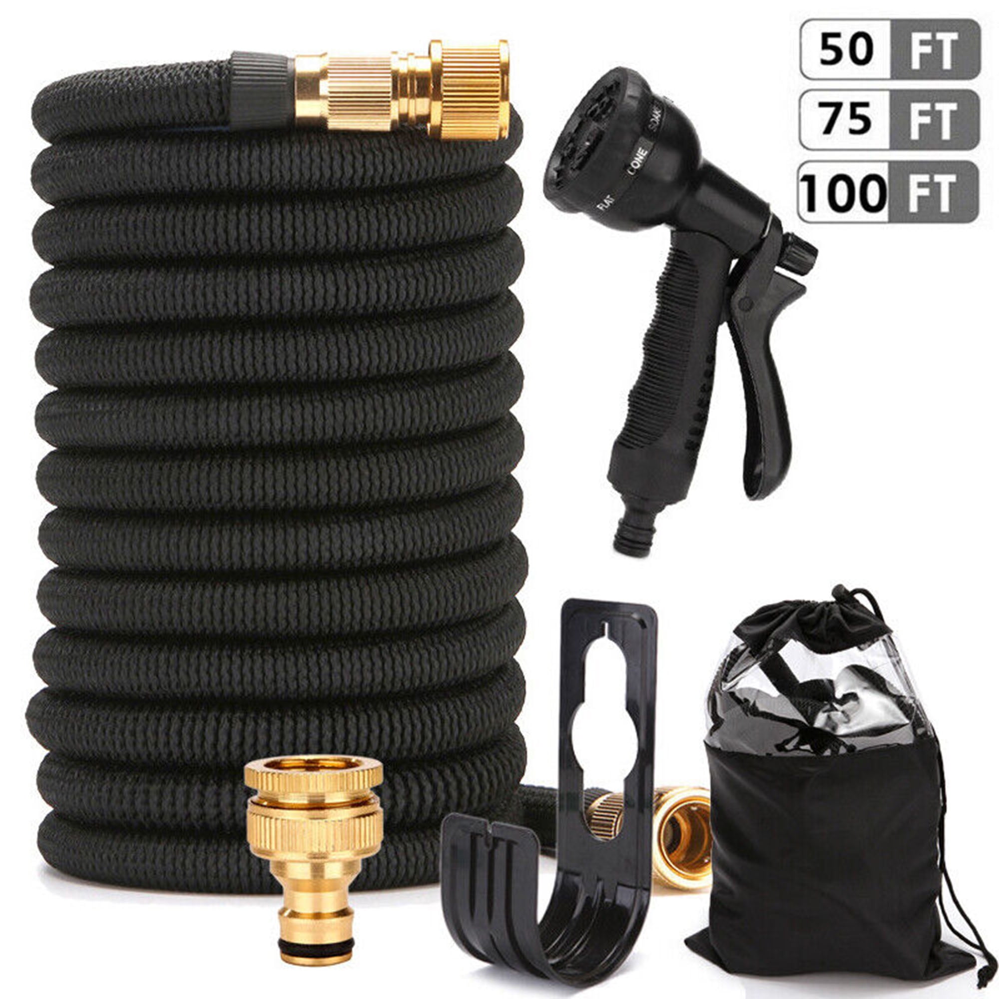 SHCKE 50/75/100ft Water Hose Garden Hose high Pressure Water Hose for