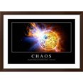 thumbnail image 2 of Art.com Chaos: Inspirational Quote and Motivational Poster Art Print, Brown Frame Wall Art, 44" x 32", 2 of 5