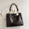 thumbnail image 1 of Bolso de mano retro de gran capacidad, nuevo bolso de hombro de moda para otoño e invierno, bolso de axila versátil para uso diario, bolso de nicho para mujer, 1 of 5