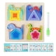 thumbnail image 5 of Rompecabezas de madera para combinar colores y formas, para niños y niñas. B, 5 of 9