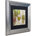 thumbnail image 2 of Trademark Fine Art "Wine Cellar II" Canvas Art by Color Bakery Black Matte, Silver Frame, 2 of 4