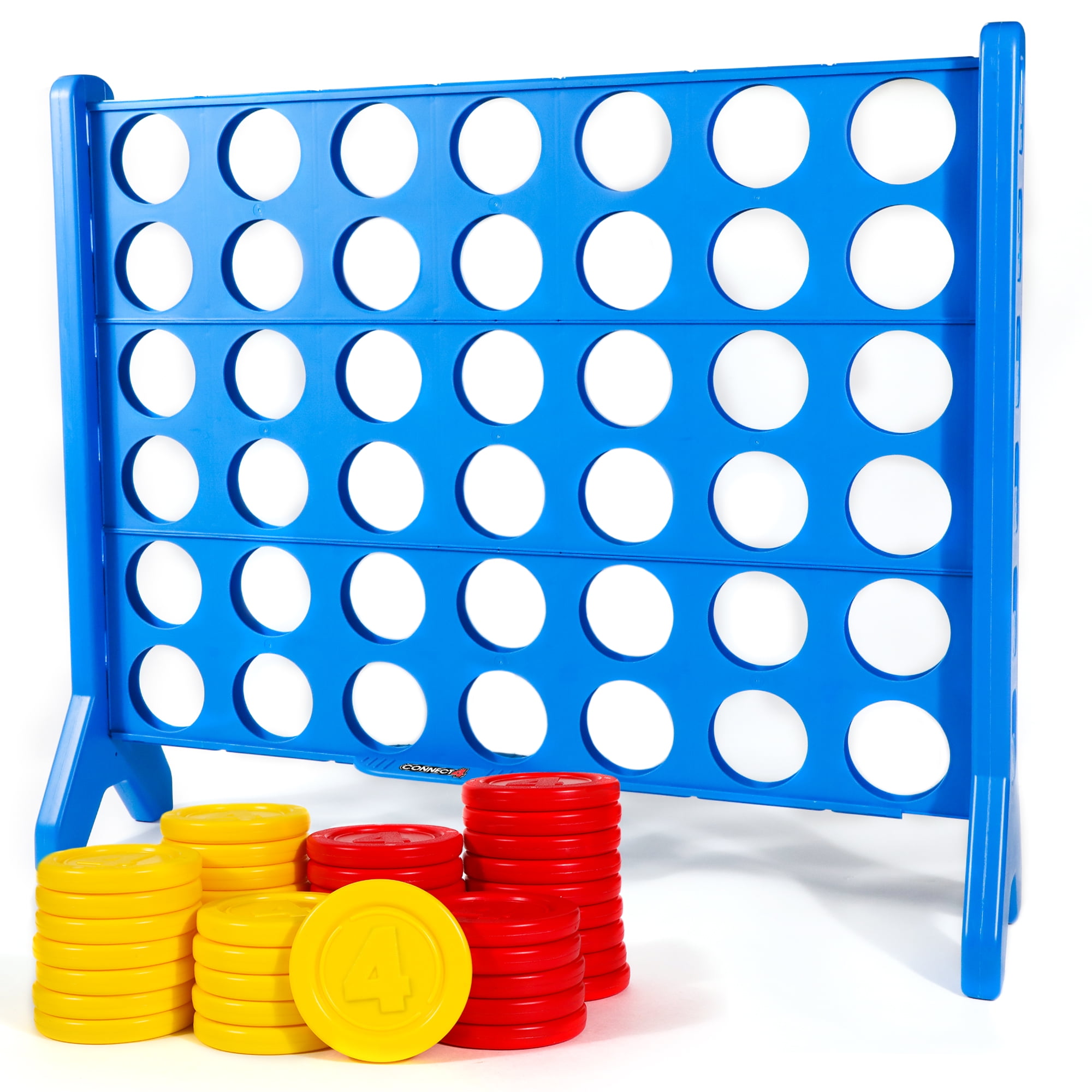 Giant Connect 4 Outdoor Lawn Game, Molded, 4FT