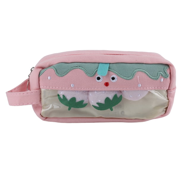 Estuche para Lápices Lindo Estilo de Dibujos Animados Estuche para Lápices Estuche para Lápices de Lona con Cremallera Alisadora Estuche para Lápices de Gran Capacidad para el ANGGREK Otros