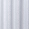 thumbnail image 4 of VCNY Home Ariel White Geometric Grommet Blackout Curtain Panel, 55" x 84", 4 of 5
