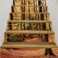 thumbnail image 5 of UK 6 uds paisaje impermeable azulejo piso escalera pegatinas decoración de cocina Mural calcomanía, 5 of 5