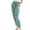 Mint Green, variant on Wide Leg Sweatpants Women Woman Solid Color Cotton And Linen Loose Casual Wide Leg Nine-Quarter Pants