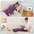 thumbnail image 5 of MaxKare Ultra Soft Heating Pad with 4 Heat Settings & Auto Shut-off for Full Body Stress Relief, 24"x33" - Purple, 5 of 12
