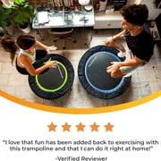The Leaps & ReBounds Fitness Trampoline - Bungee Rebounder