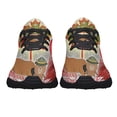 thumbnail image 5 of Canada Merry ChriStas Eh Canada Beaver and Bear Shoes Sneakers Black Size 9.5, 5 of 7